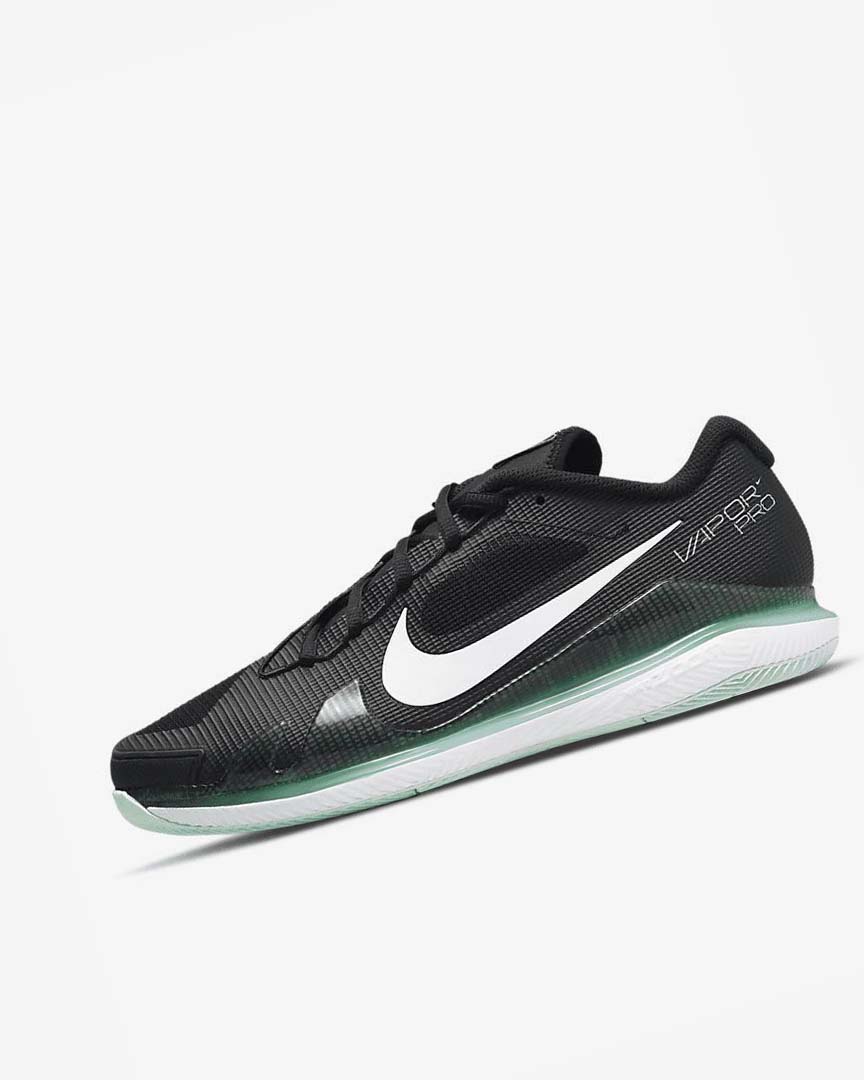 Zapatos de Tenis Nike Court Air Zoom Vapor Pro Hombre Negras Verde Menta Blancas | AR2318