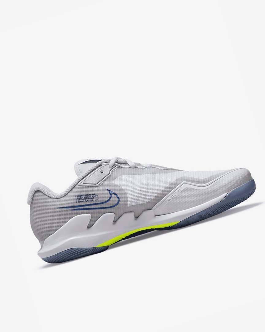 Zapatos de Tenis Nike Court Air Zoom Vapor Pro Hombre Blancas Gris Azul Marino | AR2434