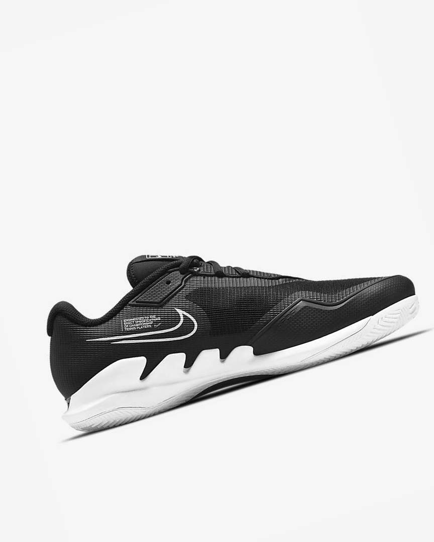 Zapatos de Tenis Nike Court Air Zoom Vapor Pro Hombre Negras Blancas | AR2718