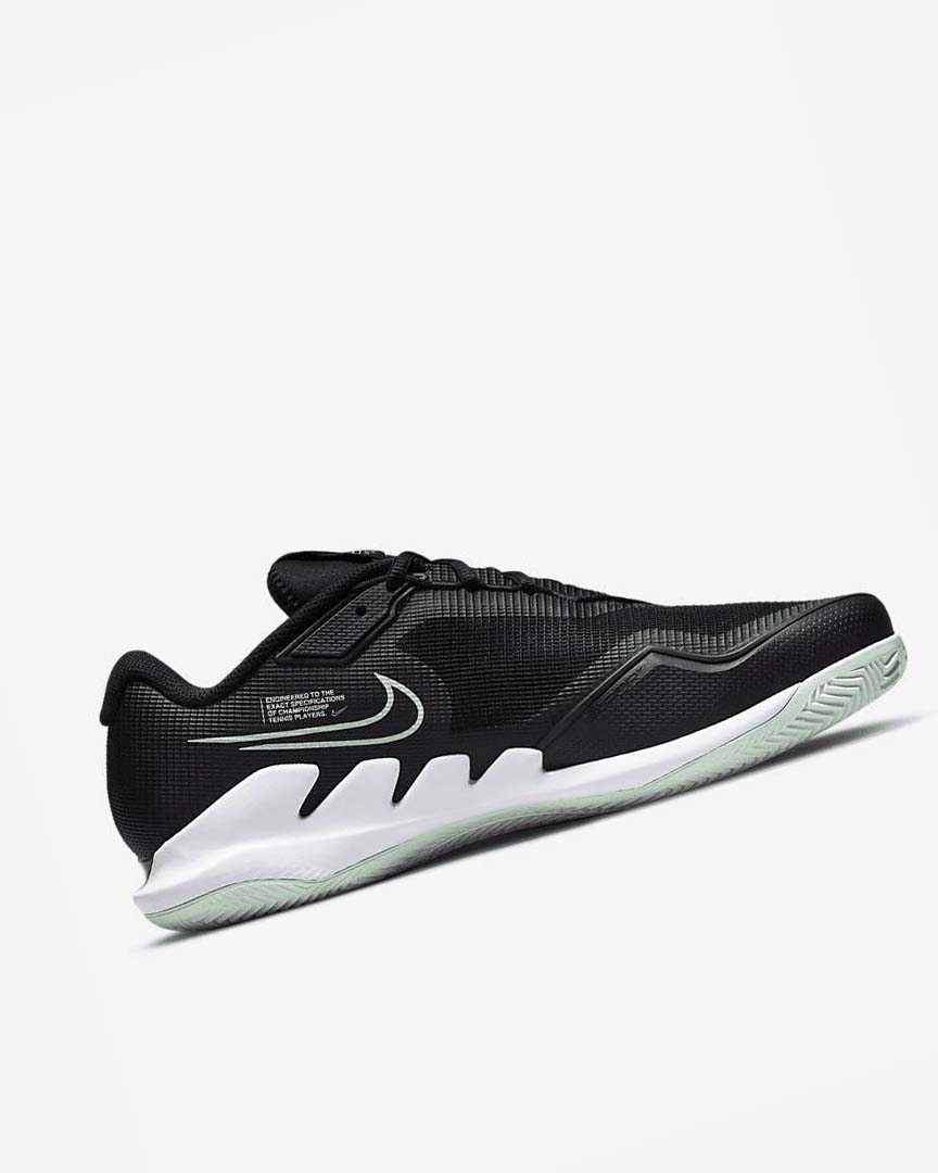 Zapatos de Tenis Nike Court Air Zoom Vapor Pro Hombre Negras Verde Menta Blancas | AR2923