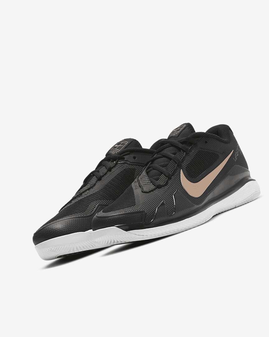 Zapatos de Tenis Nike Court Air Zoom Vapor Pro Mujer Negras Blancas Metal Rojas Marrones | AR5065