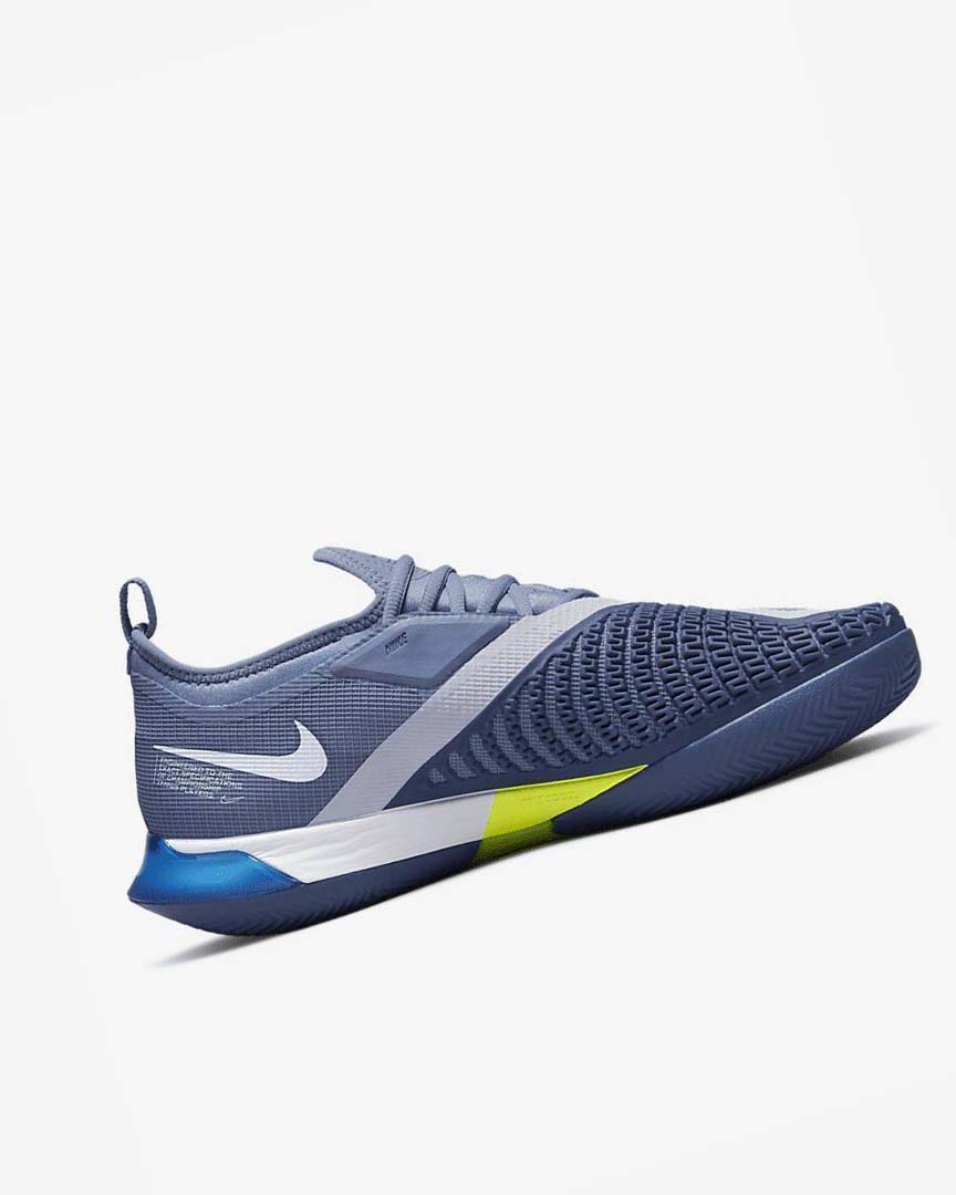 Zapatos de Tenis Nike Court React Vapor NXT Hombre Blancas Azul Marino | AR2666