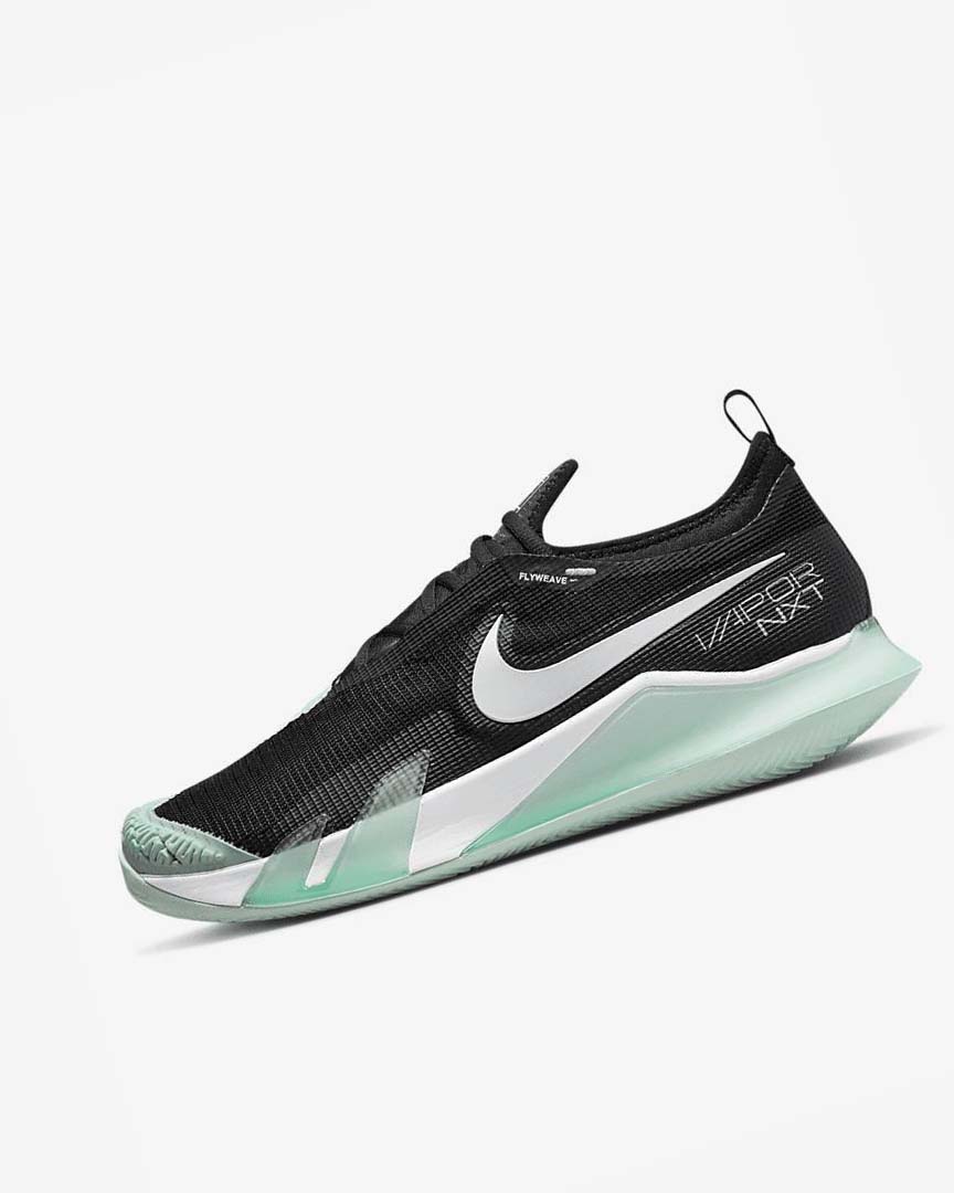 Zapatos de Tenis Nike Court React Vapor NXT Hombre Negras Verde Menta Blancas | AR5265