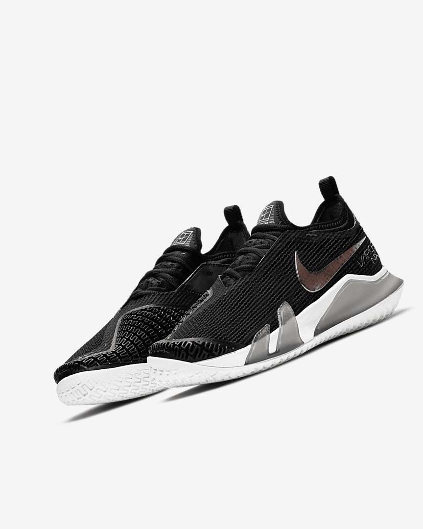 Zapatos de Tenis Nike Court React Vapor NXT Mujer Negras Metal Rojas Marrones Blancas | AR5318