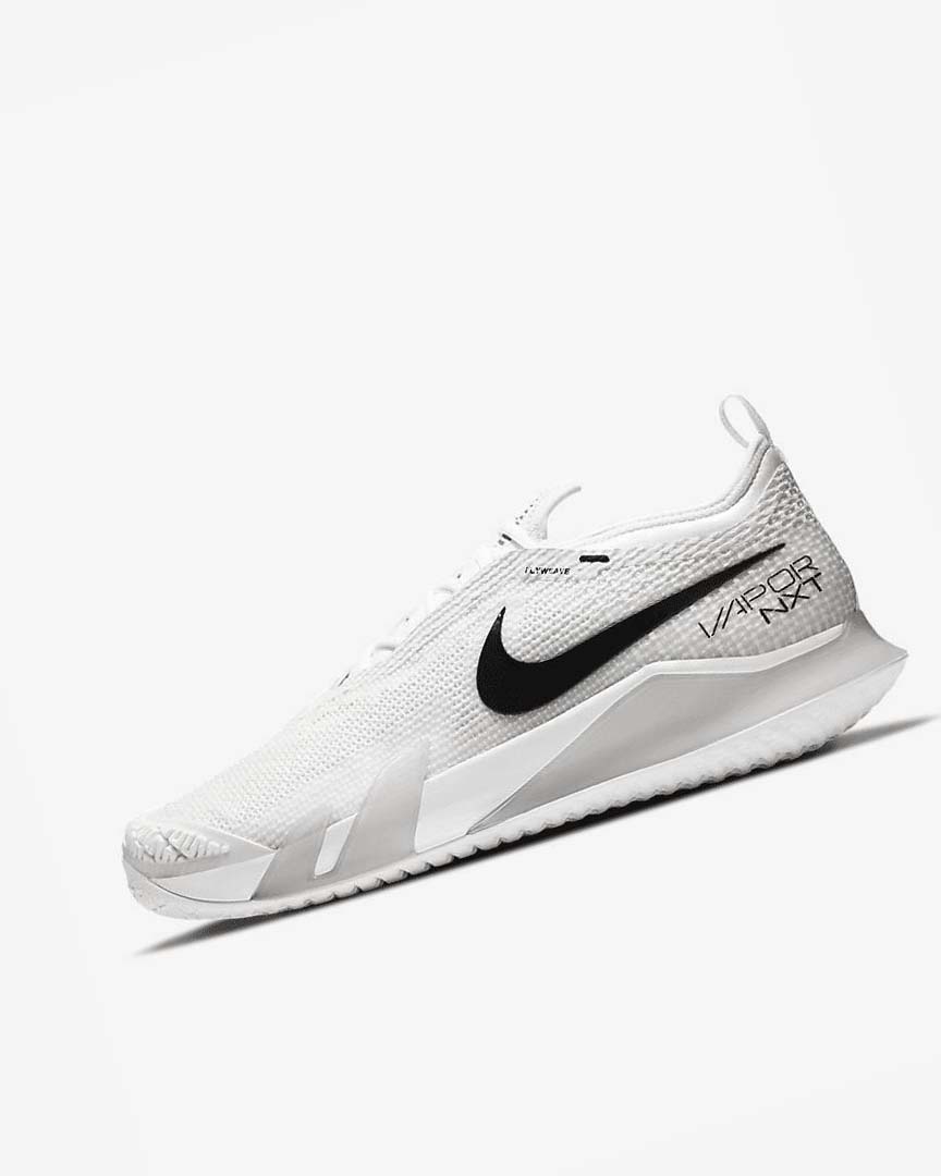 Zapatos de Tenis Nike Court React Vapor NXT Hombre Blancas Gris Negras | AR5486