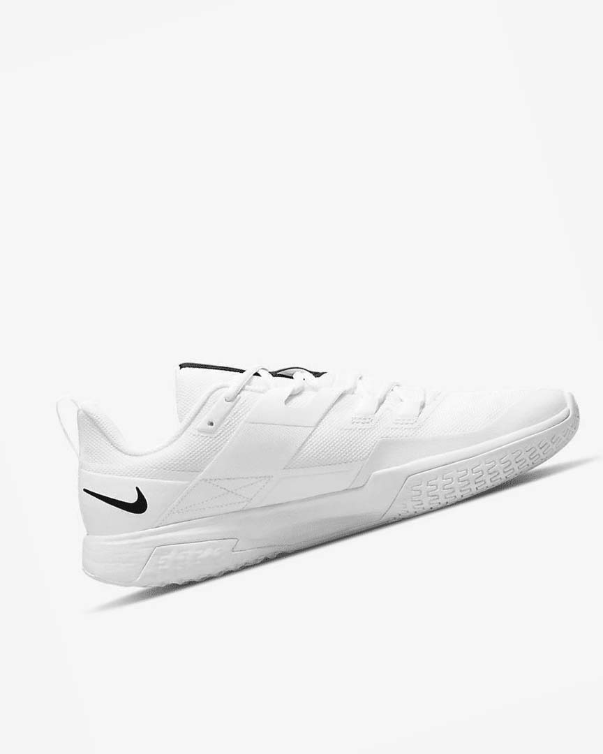 Zapatos de Tenis Nike Court Vapor Lite Hombre Blancas Negras | AR2647