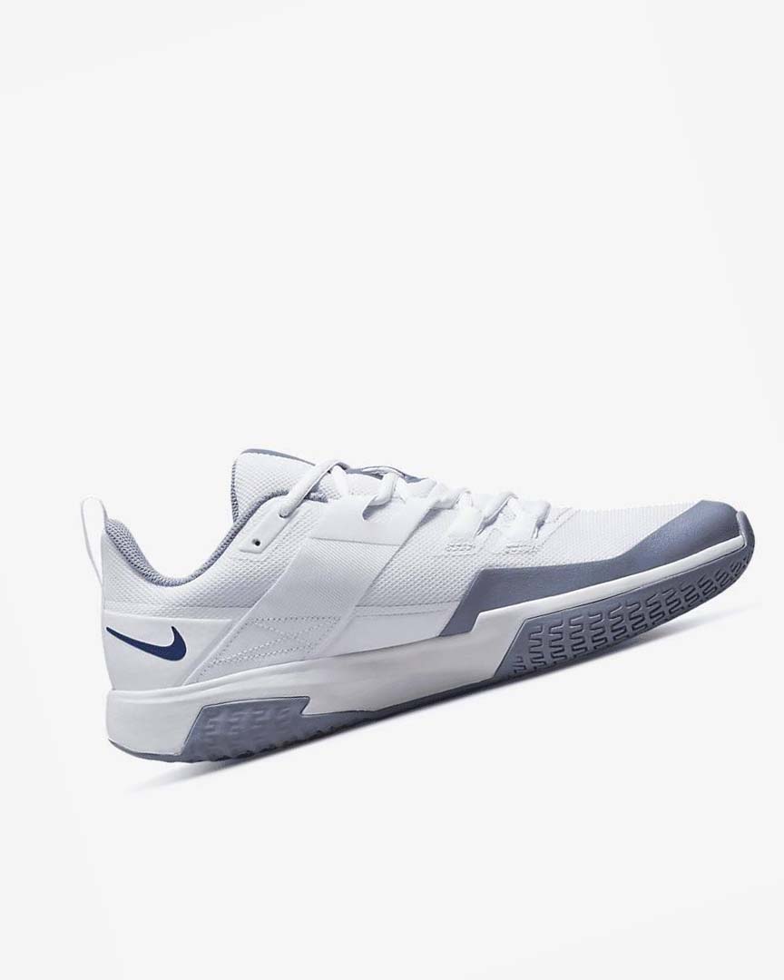 Zapatos de Tenis Nike Court Vapor Lite Hombre Blancas Azul Marino | AR3158