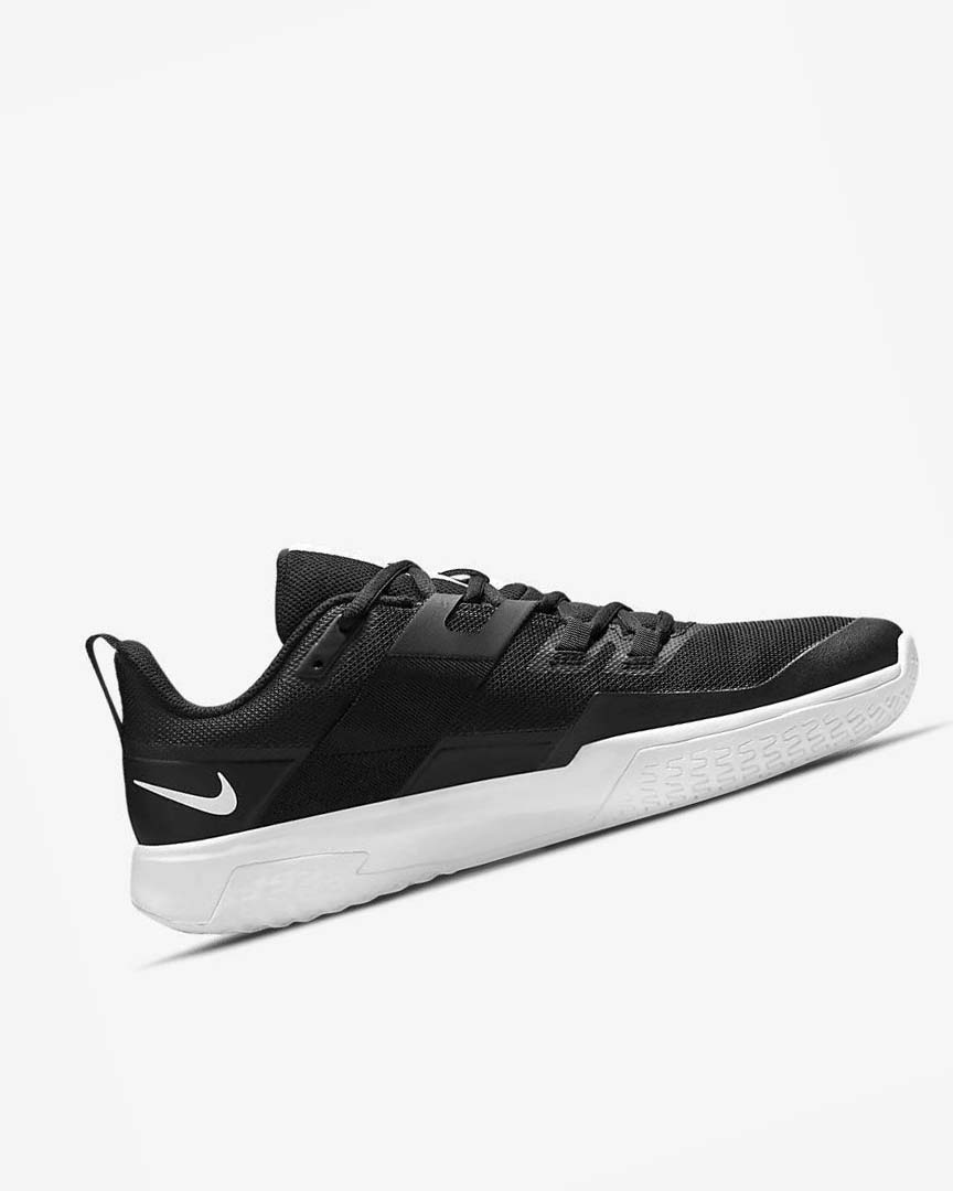 Zapatos de Tenis Nike Court Vapor Lite Hombre Negras Blancas | AR4954