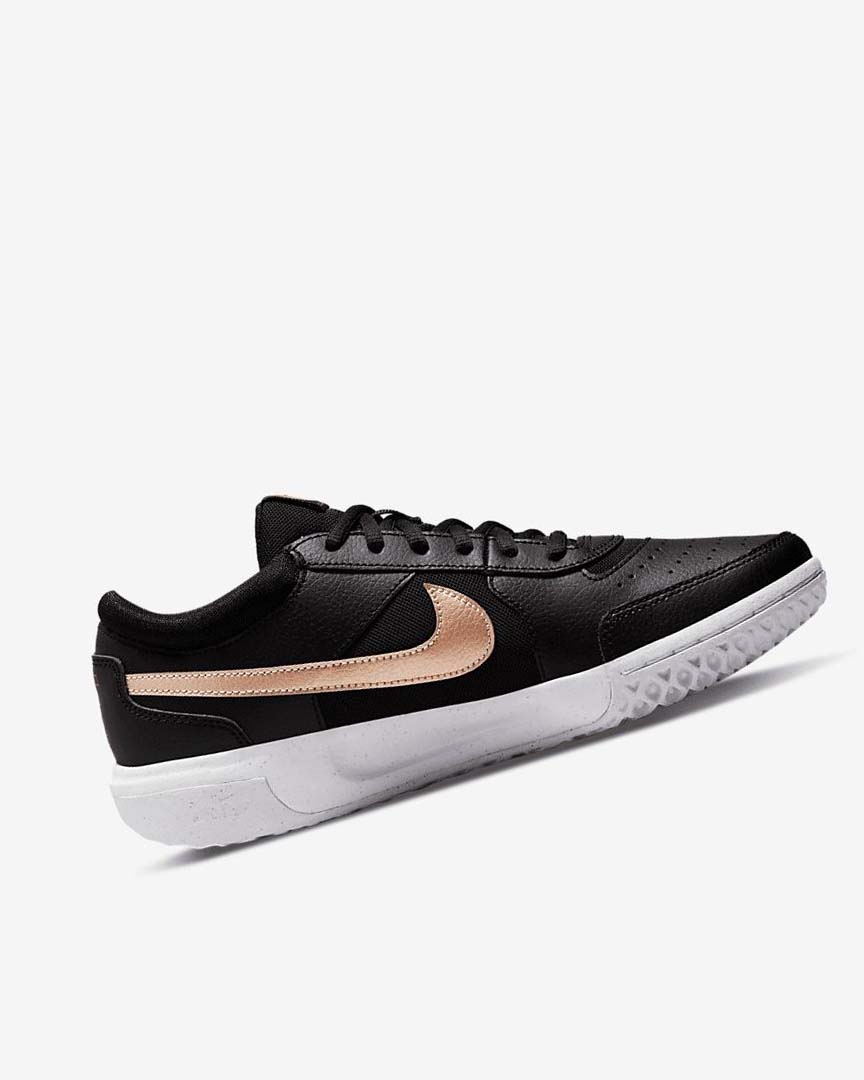 Zapatos de Tenis Nike Court Zoom Lite 3 Mujer Negras Blancas Metal Rojas Marrones | AR4632