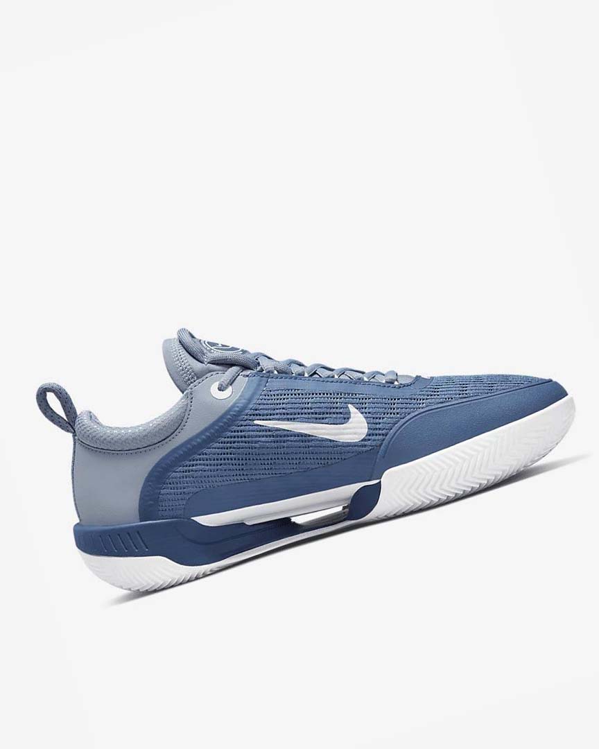 Zapatos de Tenis Nike Court Zoom NXT Hombre Azul Marino Blancas | AR2819