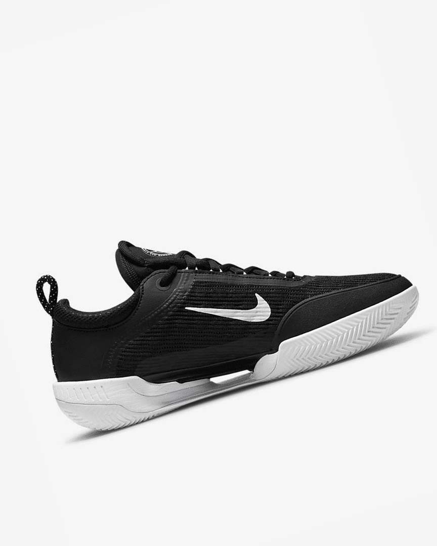 Zapatos de Tenis Nike Court Zoom NXT Hombre Negras Blancas | AR4620