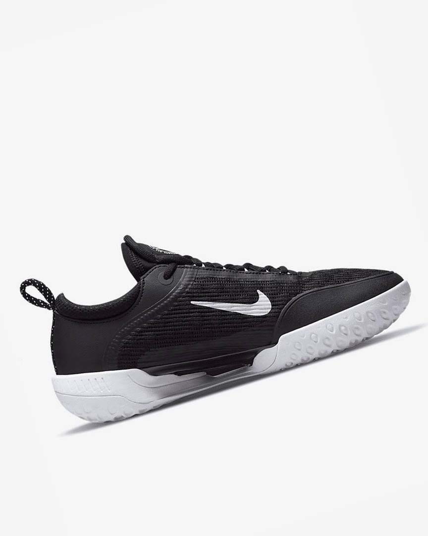 Zapatos de Tenis Nike Court Zoom NXT Hombre Negras Blancas | AR4876