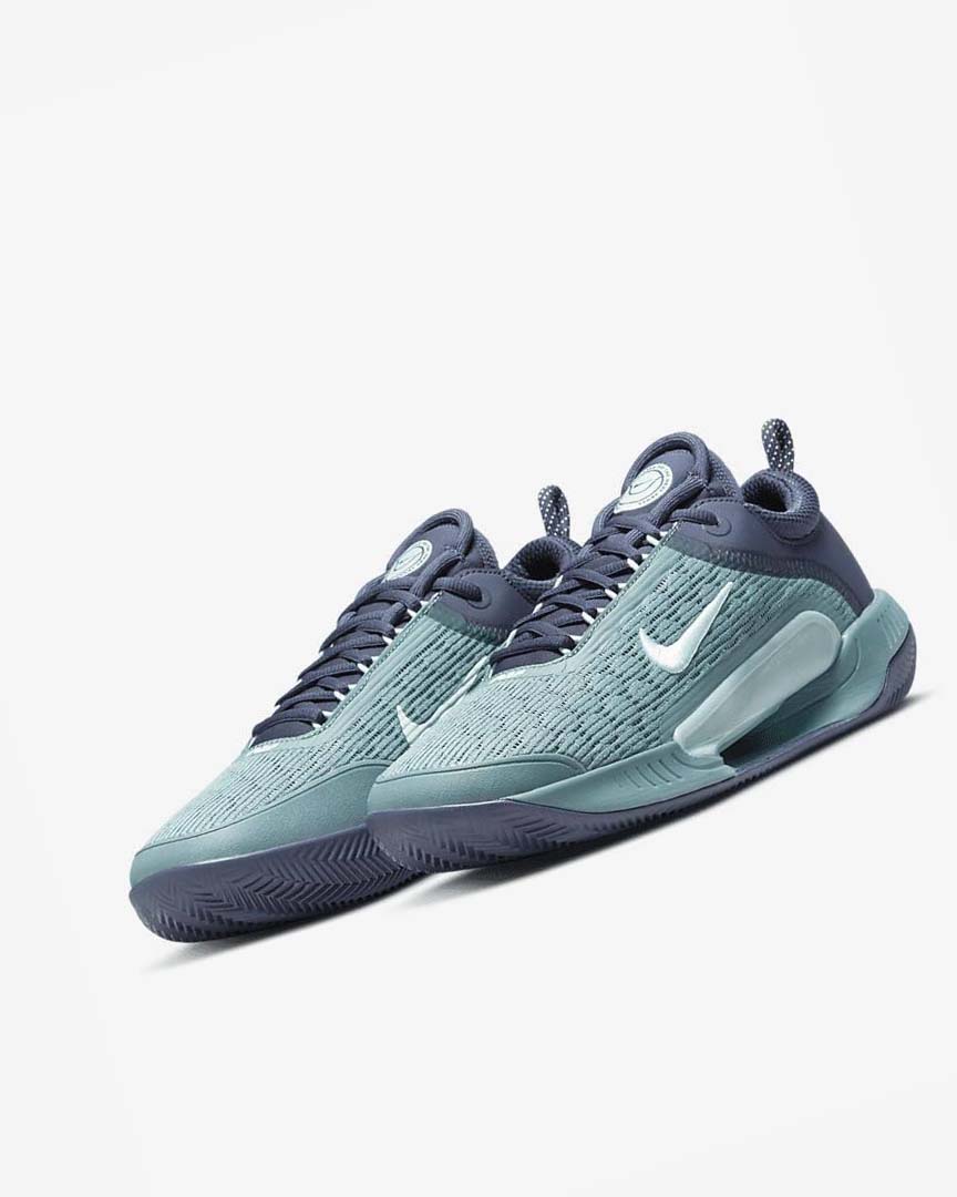 Zapatos de Tenis Nike Court Zoom NXT Hombre Obsidian Verde Menta | AR5281