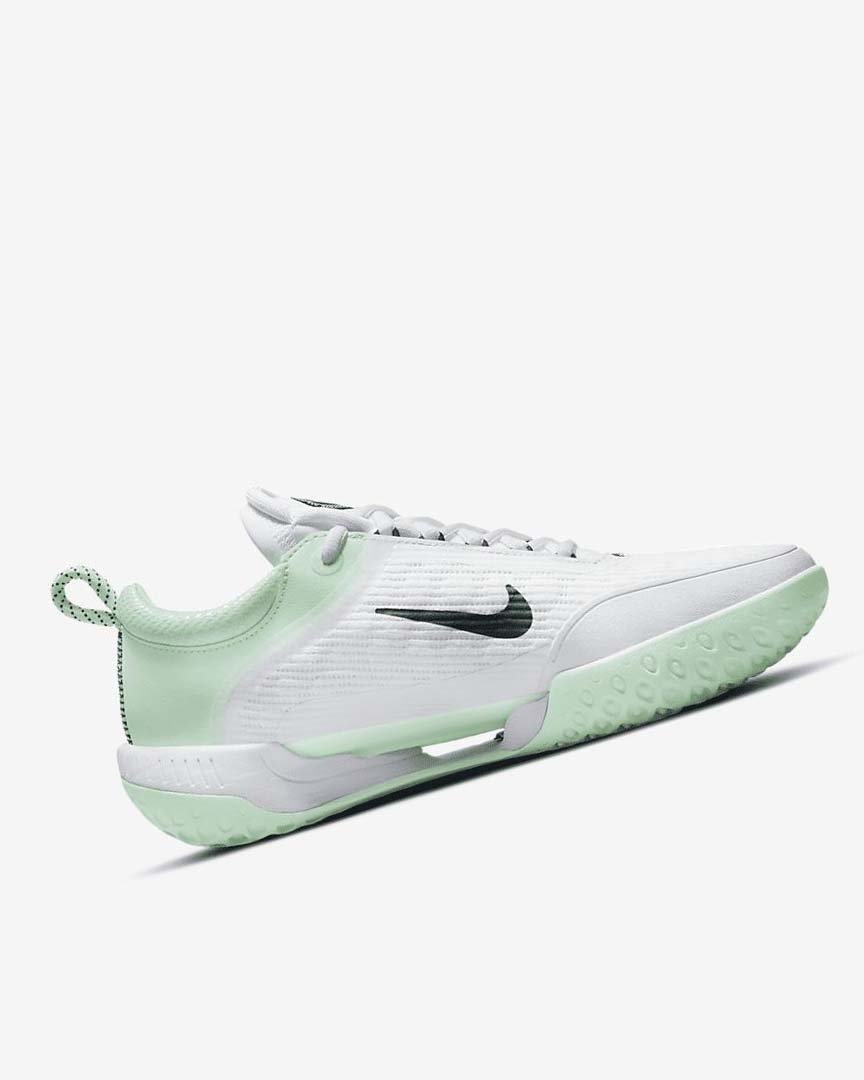 Zapatos de Tenis Nike Court Zoom NXT Mujer Blancas Verde Menta Obsidian | AR2554