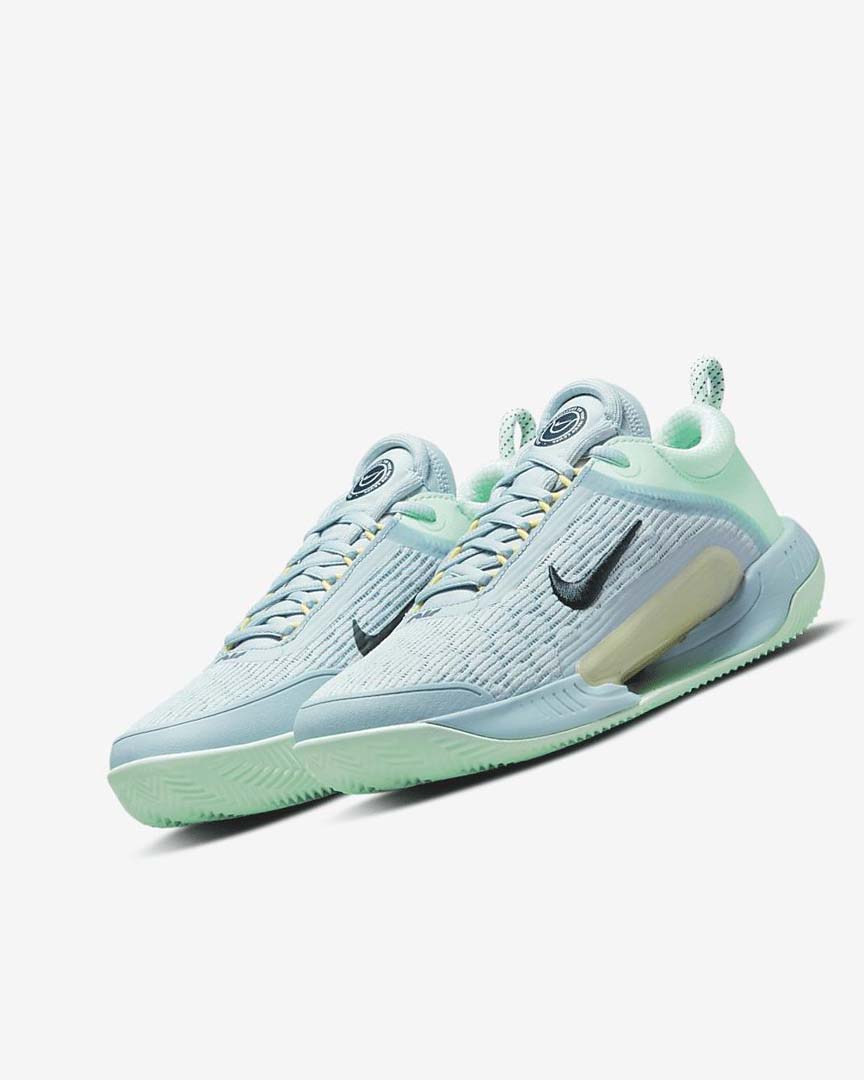 Zapatos de Tenis Nike Court Zoom NXT Mujer Verde Menta Obsidian | AR4696