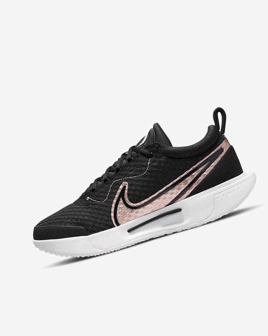 Zapatos de Tenis Nike Court Zoom Pro Mujer Negras Blancas Metal Rojas Marrones | AR4550