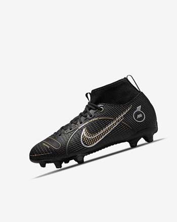 Botas de Futbol Nike Jr. Mercurial Superfly 8 Academy MG Niño Negras Metal Plateadas Gris Metal Doradas | AR2461