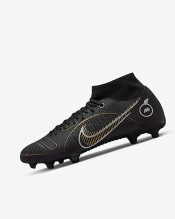 Botas de Futbol Nike Mercurial Superfly 8 Academy MG Mujer Negras Metal Plateadas Gris Metal Doradas | AR2259