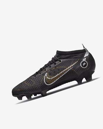 Botas de Futbol Nike Mercurial Vapor 14 Pro FG Hombre Negras Metal Plateadas Gris Metal Doradas | AR2384