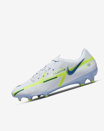 Botas de Futbol Nike Phantom GT2 Academy MG Hombre Gris Azules Claro Azules Oscuro | AR3124