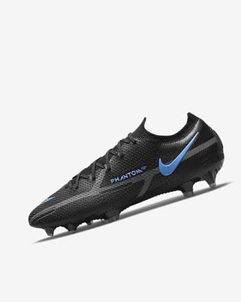 Botas de Futbol Nike Phantom GT2 Elite FG Mujer Negras Gris Negras | AR4542