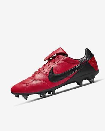 Botas de Futbol Nike The Premier 3 SG-PRO Anti-Clog Traction Hombre Rojas Rojas Negras | AR2608