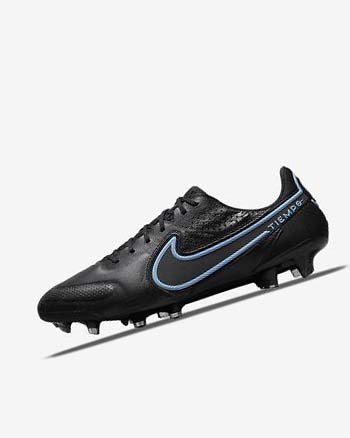 Botas de Futbol Nike Tiempo Legend 9 Elite FG Mujer Negras Gris Negras | AR4602