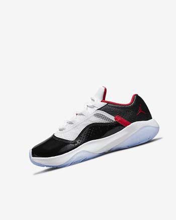 Zapatillas Baloncesto Nike Air Jordan 11 CMFT Low Niño Blancas Negras Rojas | AR1109