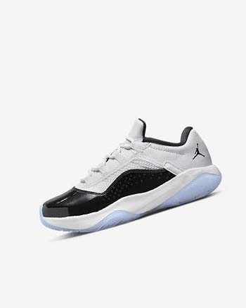 Zapatillas Baloncesto Nike Air Jordan 11 CMFT Low Niño Blancas Negras | AR2694