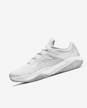 Zapatillas Baloncesto Nike Air Jordan 11 CMFT Low Hombre Blancas Plateadas | AR4735