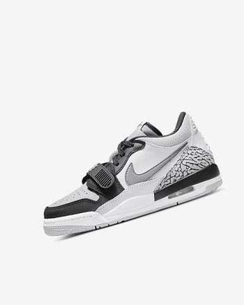 Zapatillas Baloncesto Nike Air Jordan Legacy 312 Low Niño Blancas Gris Negras | AR5185