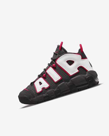 Zapatillas Baloncesto Nike Air More Uptempo Niño Gris Negras Rojas Blancas | AR4994