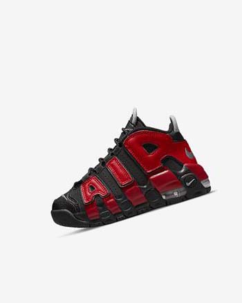 Zapatillas Baloncesto Nike Air More Uptempo Niño Negras Azul Marino Blancas Rojas | AR4996