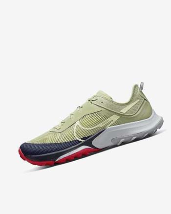 Zapatillas De Trail Running Nike Air Zoom Terra Kiger 8 Hombre Verde Oliva Beige Claro Obsidian | AR1180