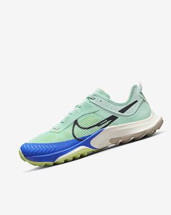 Zapatillas De Trail Running Nike Air Zoom Terra Kiger 8 Mujer Verde Menta Gris Azules | AR5551