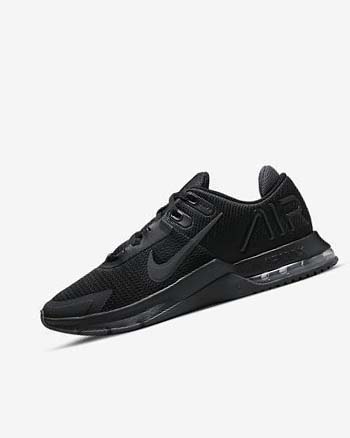 Zapatillas Deportivos Nike Air Max Alpha Trainer 4 Hombre Negras Gris Oscuro Negras | AR4681