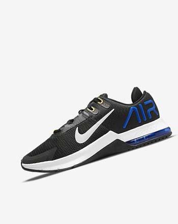 Zapatillas Deportivos Nike Air Max Alpha Trainer 4 Hombre Negras Azules Naranjas Gris | AR5463