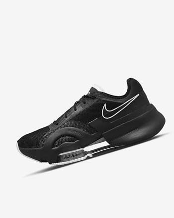 Zapatillas Deportivos Nike Air Zoom SuperRep 3 Mujer Negras Negras Gris Oscuro Blancas | AR5359