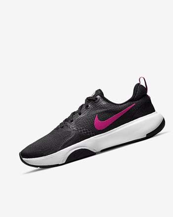 Zapatillas Deportivos Nike City Rep TR Mujer Negras Moradas Moradas Rosas | AR4819