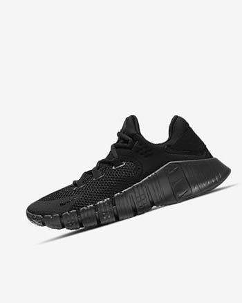 Zapatillas Deportivos Nike Free Metcon 4 Hombre Negras Negras | AR2213