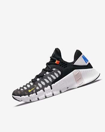 Zapatillas Deportivos Nike Free Metcon 4 Hombre Negras Blancas Azules Amarillo | AR4517