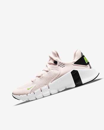 Zapatillas Deportivos Nike Free Metcon 4 Mujer Rosas Claro Blancas Negras Verde | AR4966