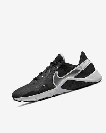 Zapatillas Deportivos Nike Legend Essential 2 Hombre Negras Metal Plateadas Metal Gris | AR3117