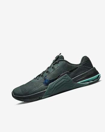 Zapatillas Deportivos Nike Metcon 7 Hombre Verde Turquesa Negras Multicolor | AR1123