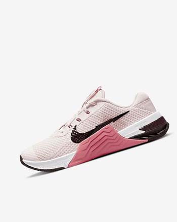 Zapatillas Deportivos Nike Metcon 7 Mujer Rosas Claro Rosas Metal | AR2321