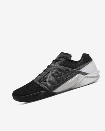 Zapatillas Deportivos Nike Zoom Metcon Turbo 2 Hombre Negras Blancas Gris | AR4629