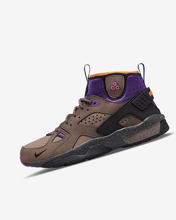 Zapatillas Nike ACG Air Mowabb Hombre Marrones Moradas Verde Menta | AR2498