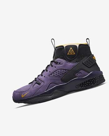 Zapatillas Nike ACG Air Mowabb Hombre Moradas Azules Negras Doradas | AR3081