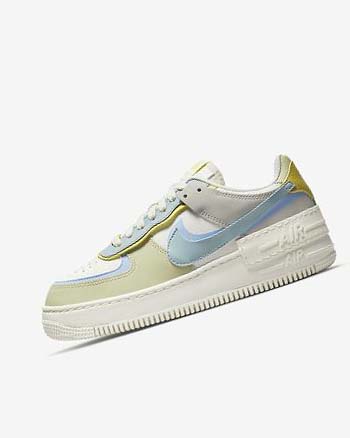 Zapatillas Nike AF-1 Shadow Mujer Azules Claro Verde Oliva | AR2352