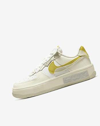 Zapatillas Nike Air Force 1 Fontanka Mujer Blancas Beige Claro | AR3159